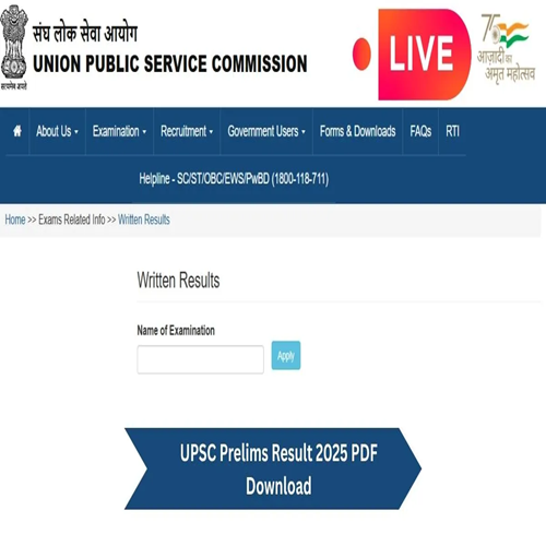 UPSC CSE Prelims Result 2025 LIVE Updates: UPSC CSE Preliminary result dates in the past. — image 1 of 1